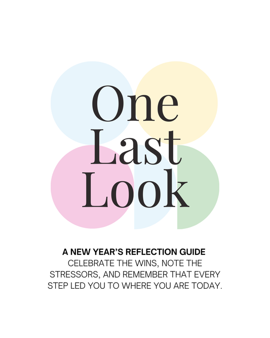 One Last Look: New Year's Reflection Guide